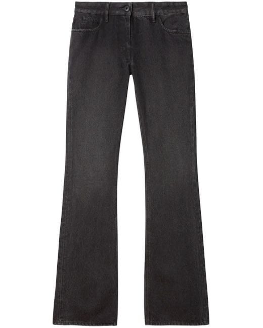 Off-White c/o Virgil Abloh Blue Slim-Leg Flared Jeans