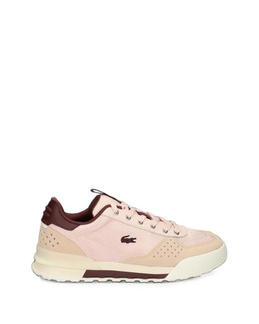 Lacoste Pink Slam Break Sneakers