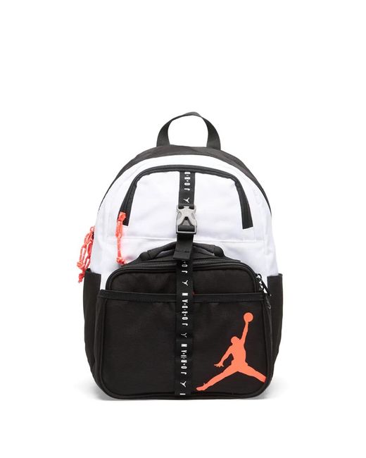 Nike Black Big Kids Logo-Print Backpack And Lunch Bag