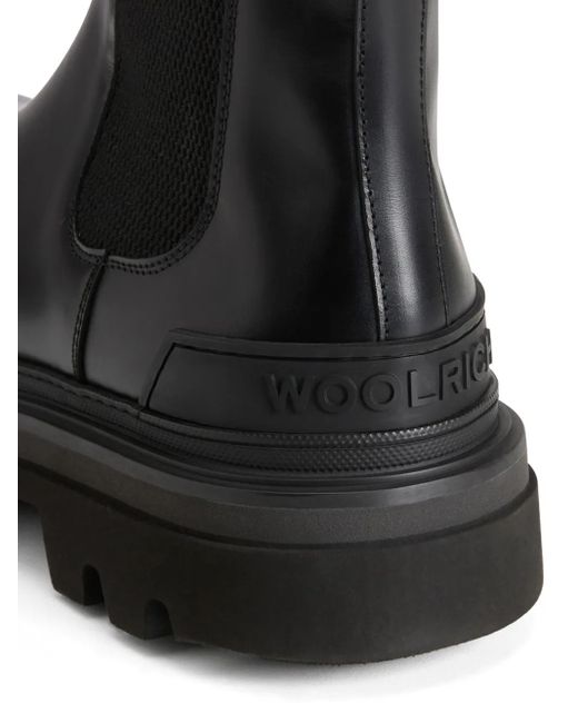Woolrich Black Chelsea Boots for men
