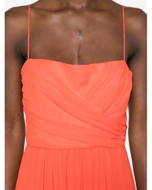Max Mara Pioppo Maxi Dress in Red | Lyst