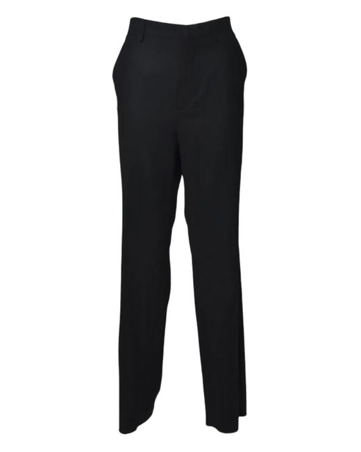 Tagliatore Black Tailored Trousers