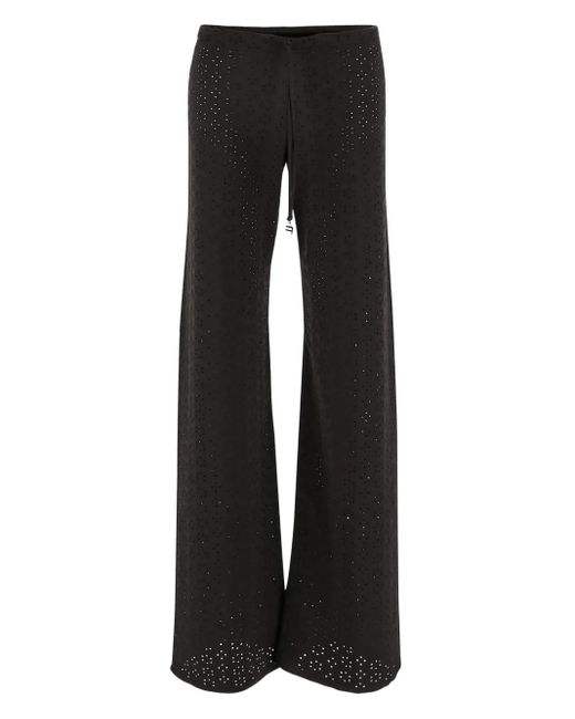 Fisico Black Hose Mit Geradem Bein