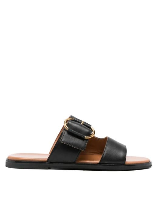 Geox Black Naileen Sandals