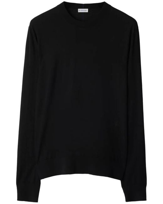 Burberry Wollen Trui in het Black voor heren