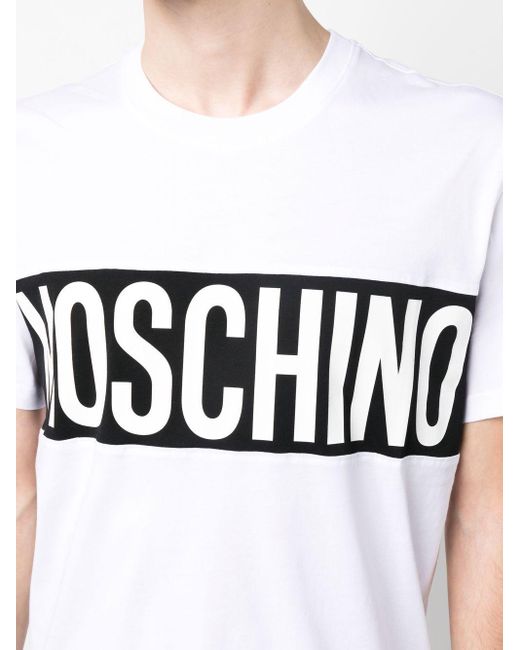 Moschino Herren andere materialien t-shirt in Weiß für Herren | Lyst AT
