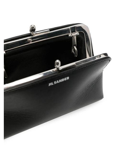 Jil Sander Black Goji Leather Mini Bag