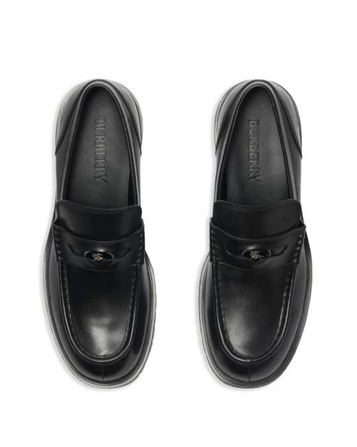 Mocassini Rogue di Burberry in Black da Uomo