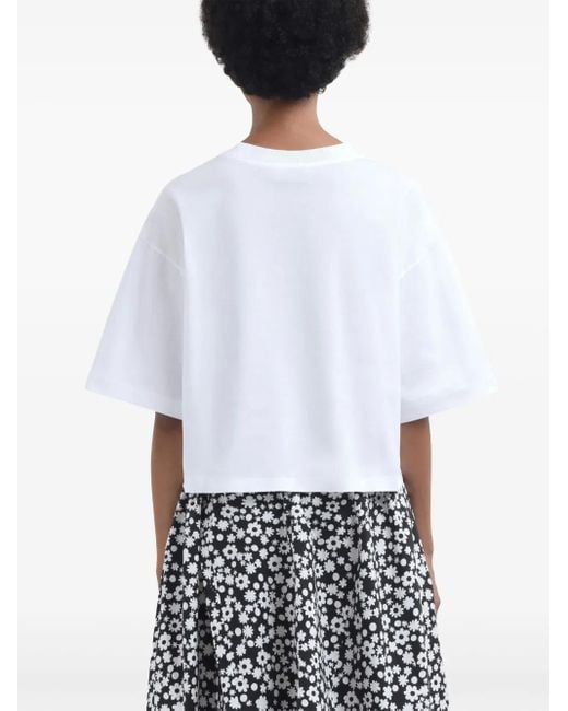 Marni White Boxy T-Shirt