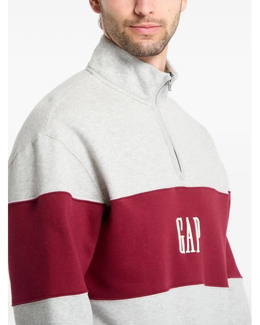 Pull À Logo Brodé Gap pour homme en coloris Red
