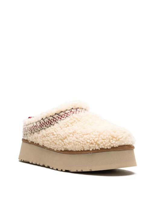Ugg Tazz Braid "Heritage Braid Natural" Slippers