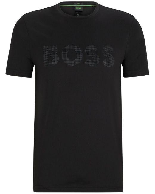 メンズ Boss ロゴ Tスカート Black