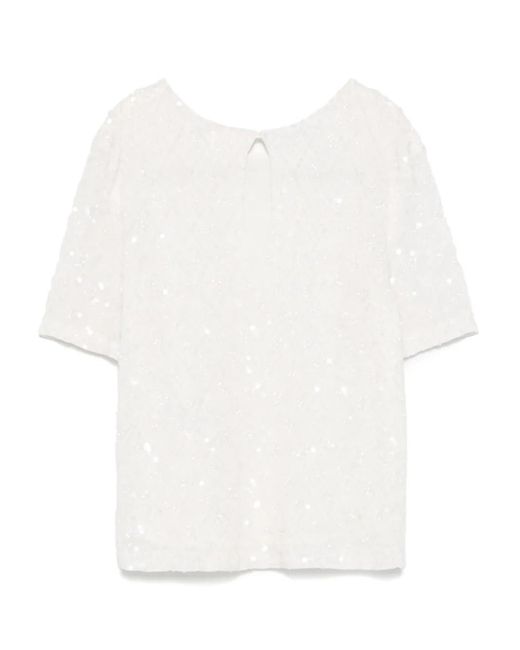 P.A.R.O.S.H. White Gild Blouse