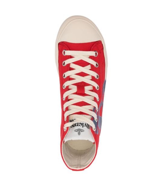 Zapatillas altas Plimsoll Vivienne Westwood de color Red