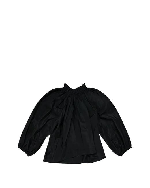 Blusa Fruncida Simone Rocha de color Black