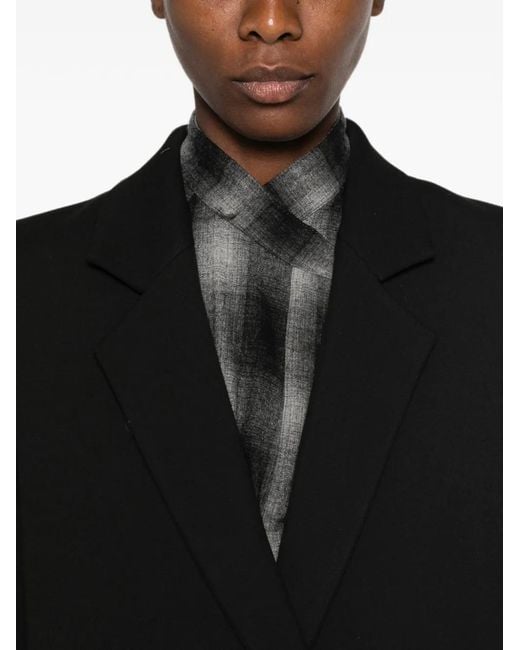 IRO Black Matha Double-Breasted Coat