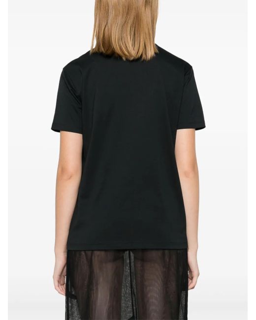 Prada Blouse Verfraaid Met Kralen in het Black
