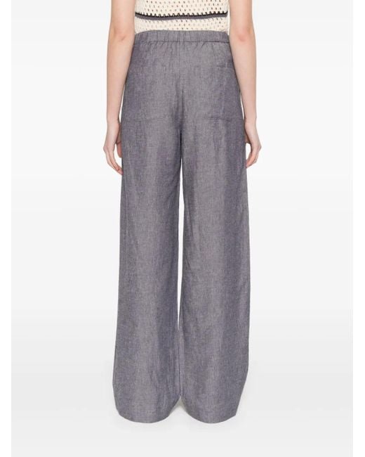 Vince Gray Elasticated-Waist Trousers