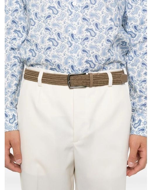 Pantaloni Portofino di Briglia 1949 in White da Uomo
