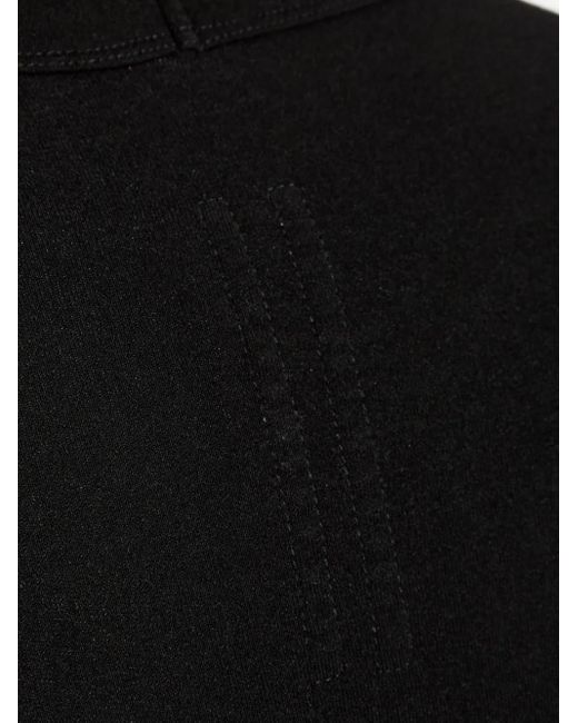 Rick Owens Black Crew-Neck Long-Sleeve T-Shirt for men