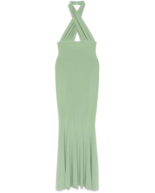 Norma Kamali Green Dresses