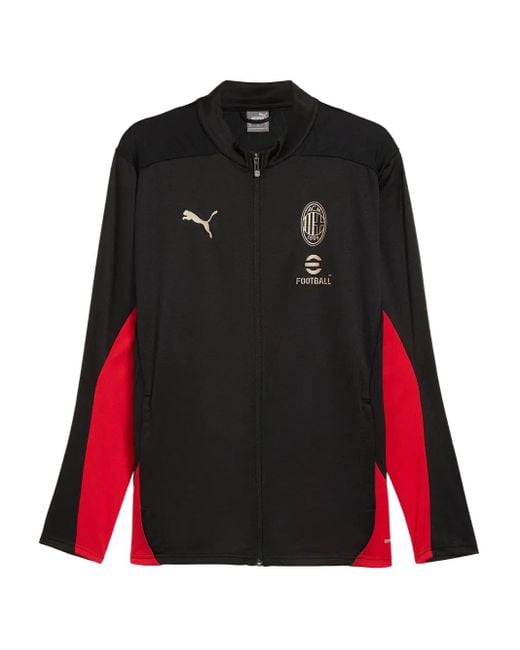 PUMA Ac Milan Trainingsjack in het Black voor heren