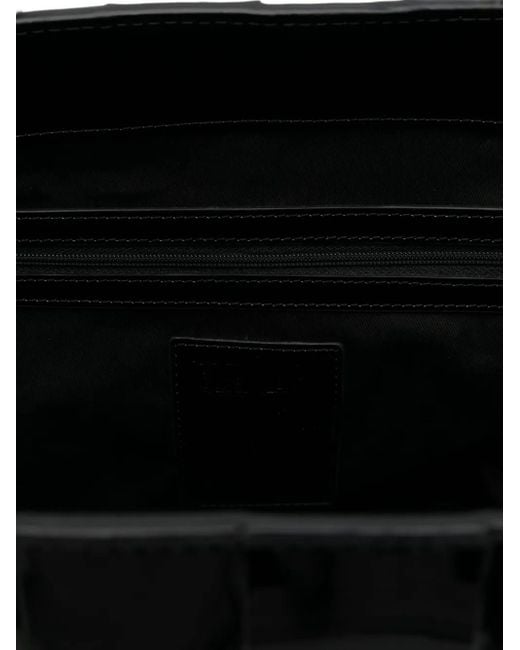 Dragon Diffusion エナメルレザーハンドバッグ Black