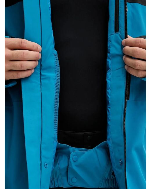 The North Face Blue Futurelight Hooded Zipped Jacket for men