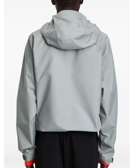 Canada Goose Gray Horizon Hooded Zip-Up Jacket for men