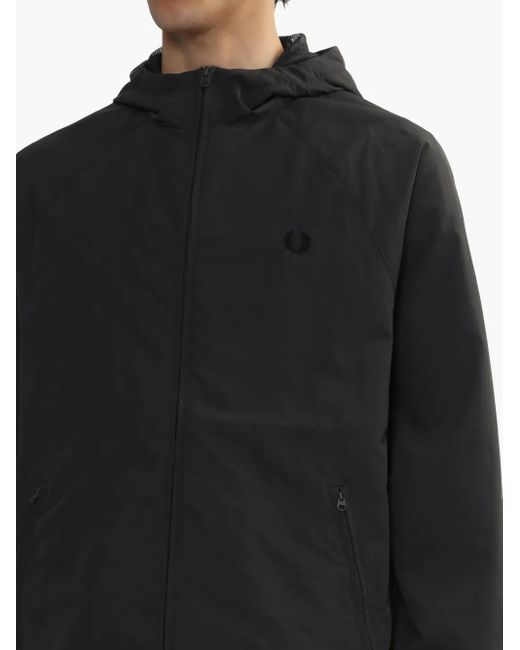メンズ Fred Perry ロゴ ジャケット Blue