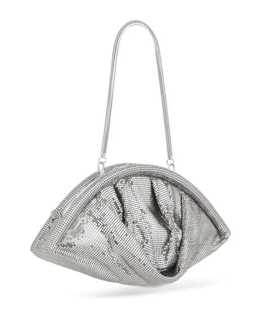 Rabanne White Chainmail Shoulder Bag