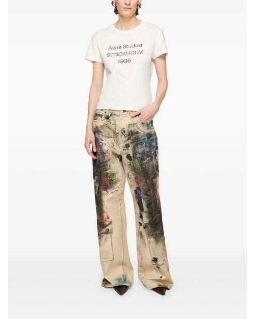 Acne White T-Shirt