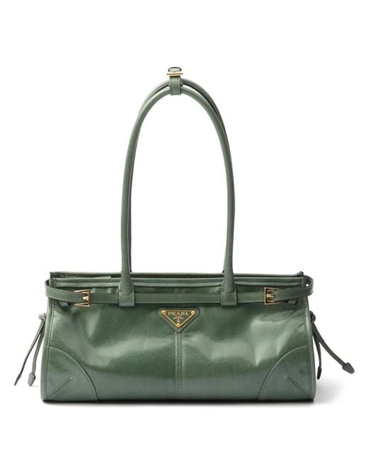 Prada Bonnie ハンドバッグ M Green