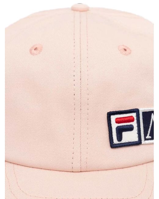 Fila Pink X Aries Logo-Patch Baseball Cap