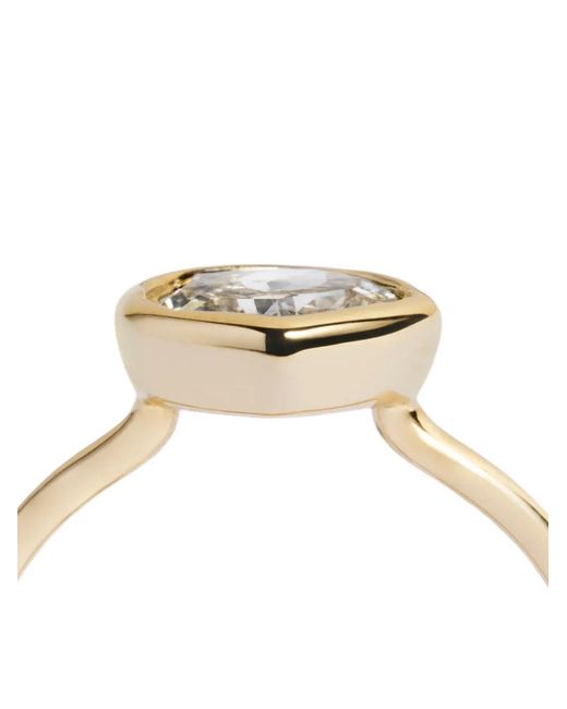 Monica Vinader White Mv Siren Solitaire Diamond Ring