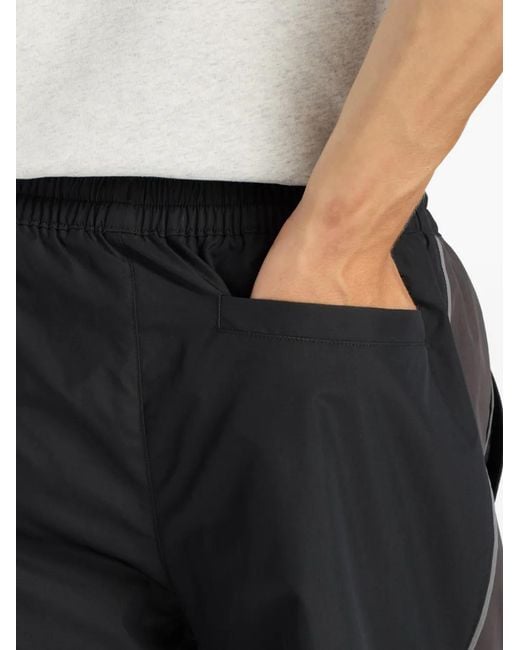 New Balance Black Logo-Detail Track Pants for men