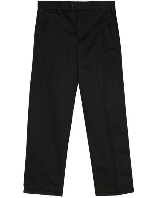 Pantalones chinos ajustados de talle medio PT Torino de hombre de color Black