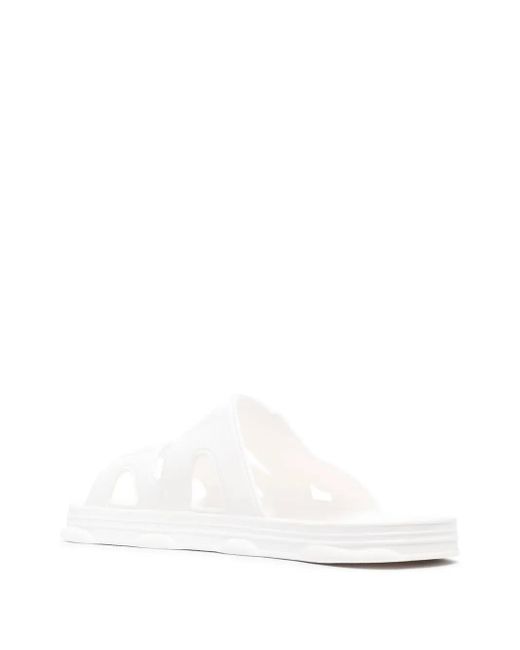 Gcds White Logo Slippers