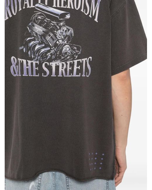 Ksubi Black Engine Ekcess T-Shirt for men