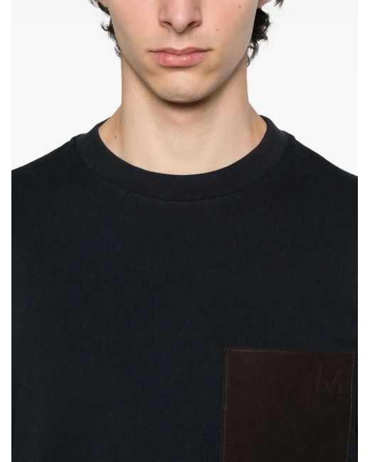 メンズ Moncler パッチポケット スウェットシャツ Black