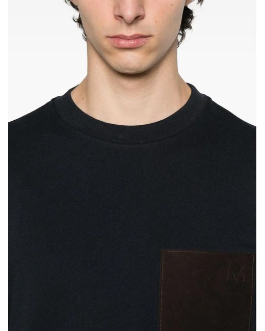 Sudadera Con Bolsillo De Parche Moncler de hombre de color Black