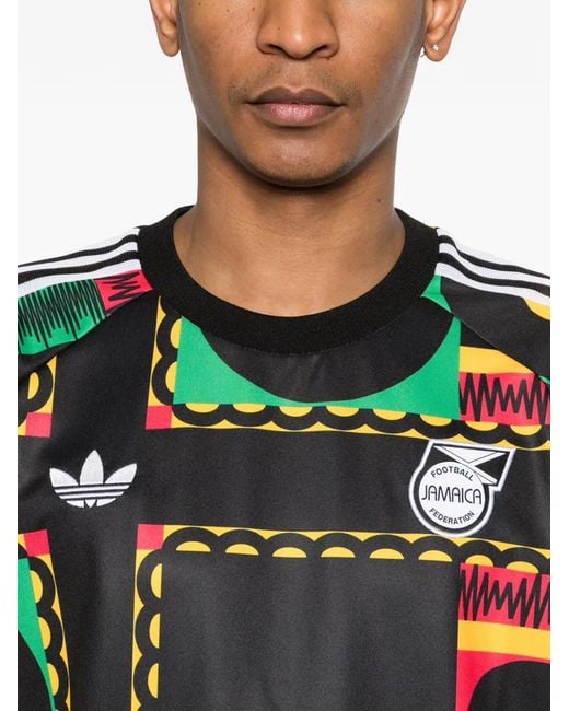 Adidas Green T-Shirt Crew Neck for men