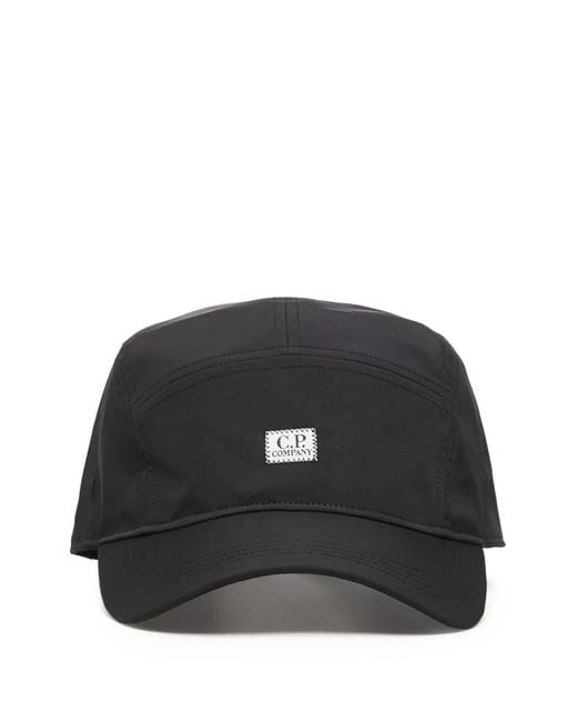 C P Company Black Chrome-R Cap