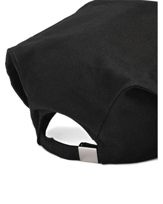 Cappello Da Baseball Con Occhielli di we11done in Black da Uomo
