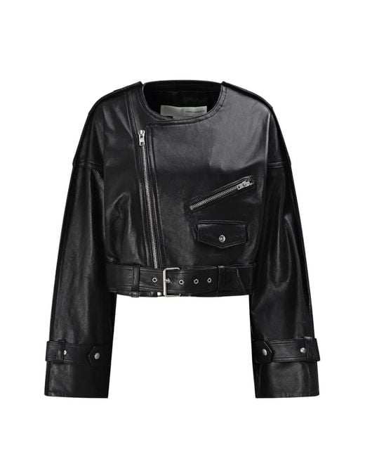 Isabel Benenato Black Zip Jacket