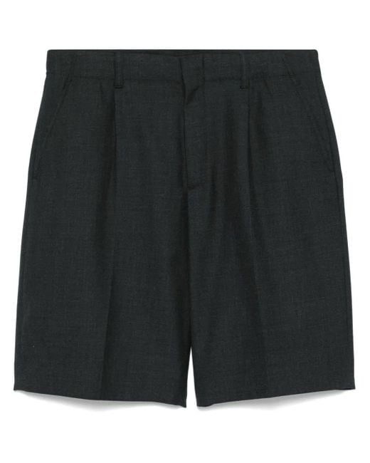 Our Legacy Black Borrowed Shorts for men