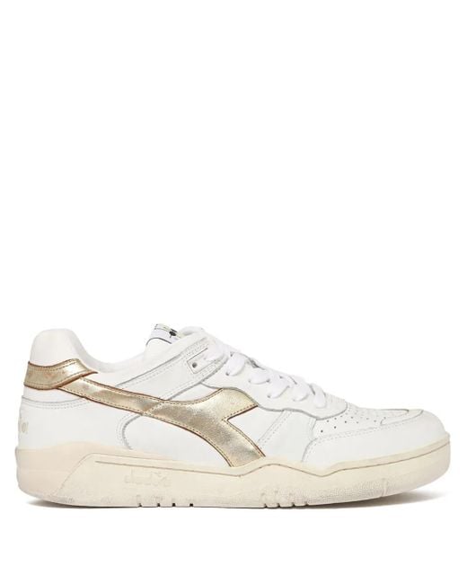 Diadora White B560 Sneakers