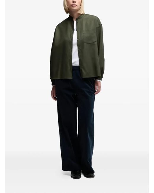 Aspesi Green Patch-Pocket Shirt
