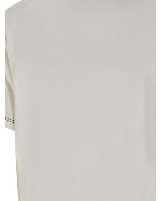 Elisabetta Franchi Katoenen T-Shirt in het White