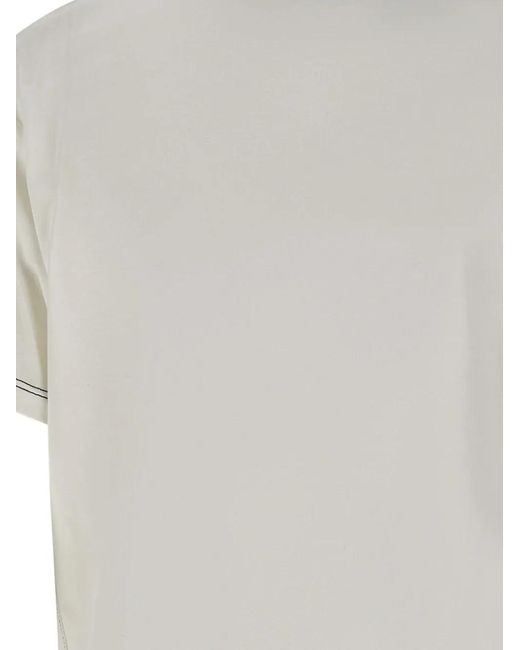 Elisabetta Franchi White Cotton T-Shirt